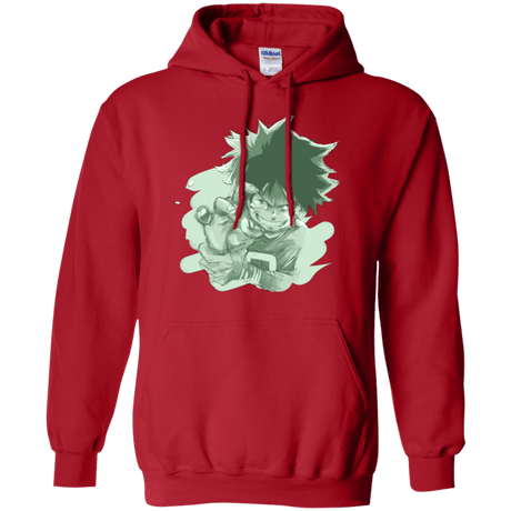 Sweatshirts Red / Small Deku Sketch Pullover Hoodie