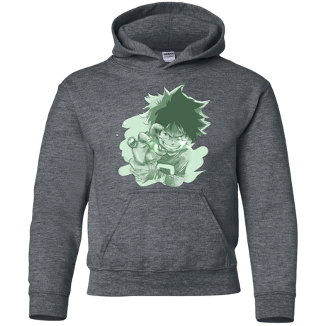 Sweatshirts Dark Heather / YS Deku Sketch Youth Hoodie