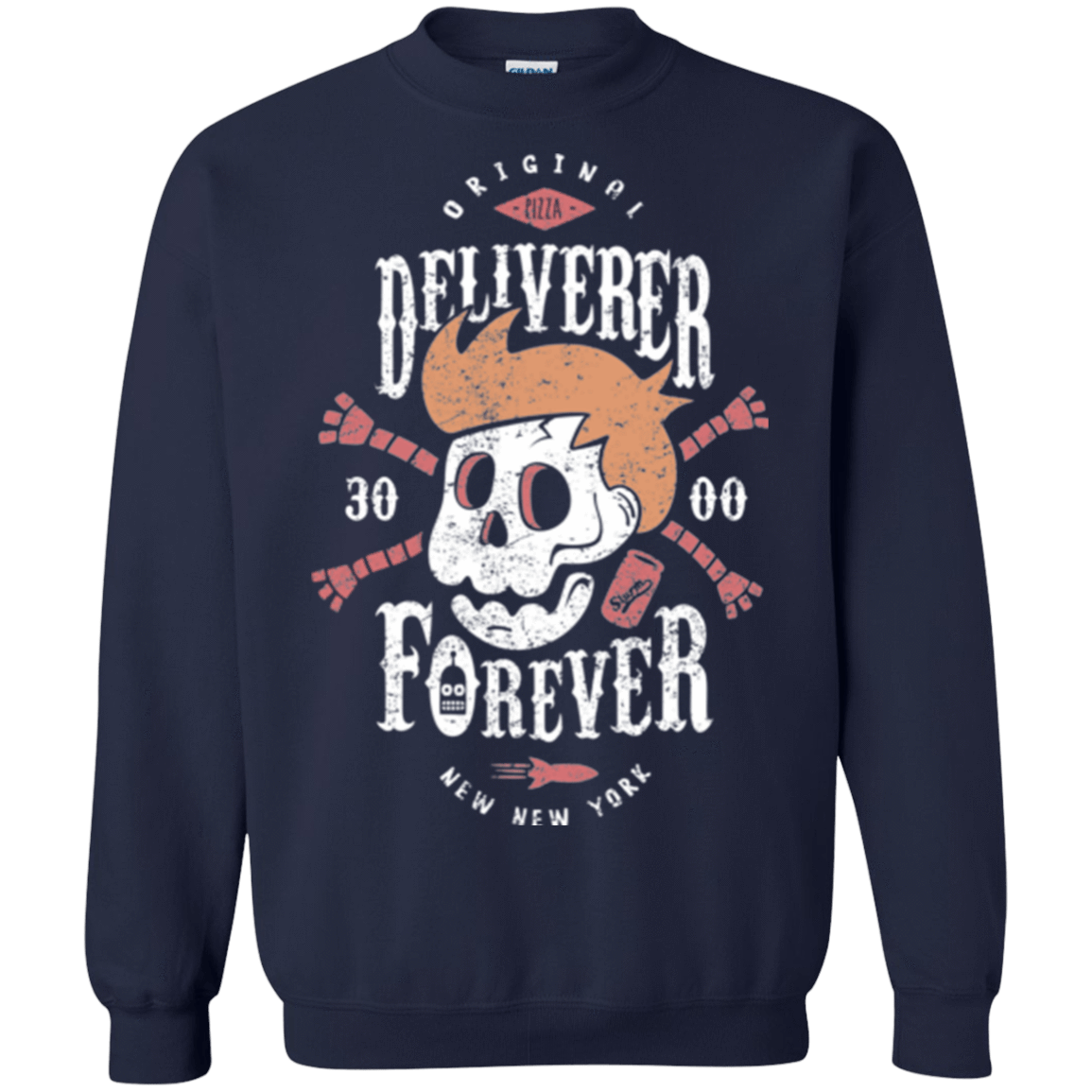 Sweatshirts Navy / Small Deliverer Forever Crewneck Sweatshirt