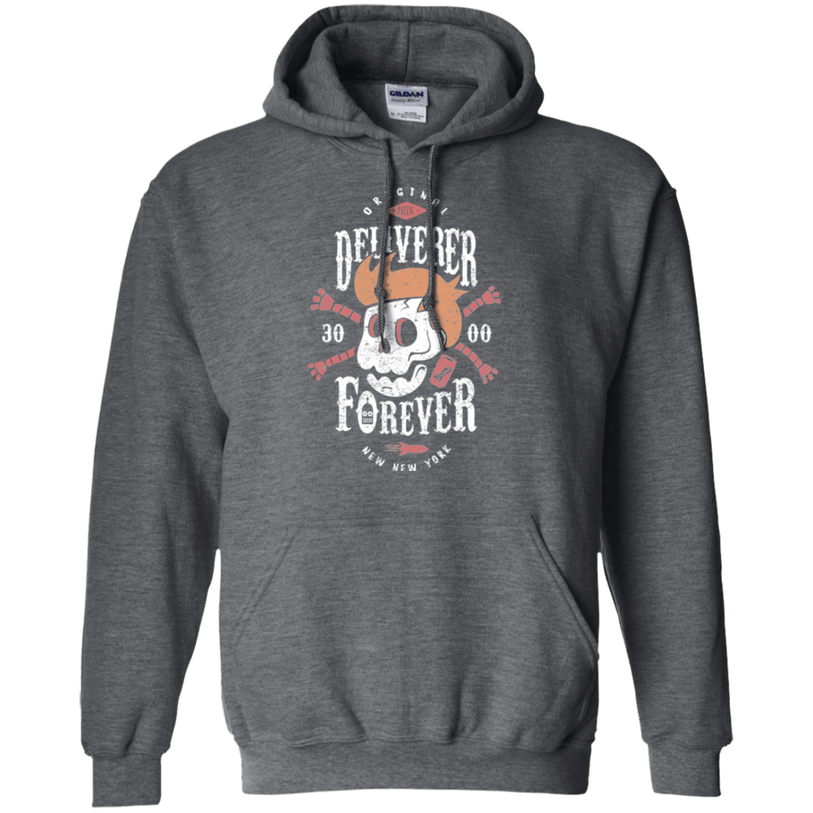 Sweatshirts Dark Heather / Small Deliverer Forever Pullover Hoodie