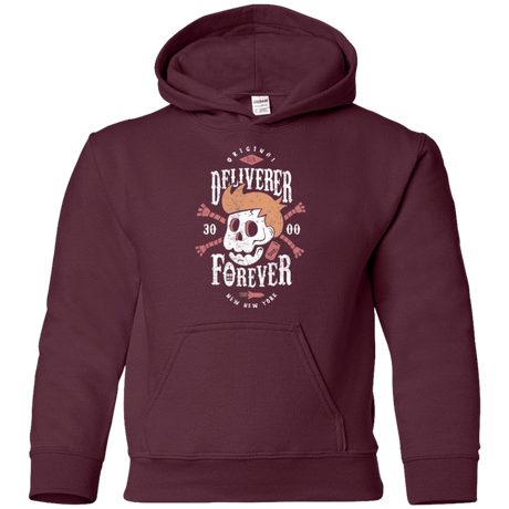 Sweatshirts Maroon / YS Deliverer Forever Youth Hoodie