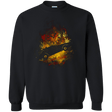 Sweatshirts Black / Small DELOREAN ART Crewneck Sweatshirt