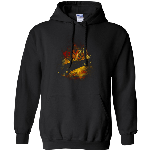 Sweatshirts Black / Small DELOREAN ART Pullover Hoodie