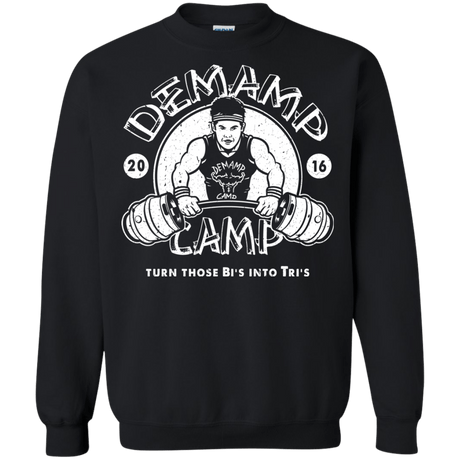 Sweatshirts Black / Small Demamp Camp Crewneck Sweatshirt