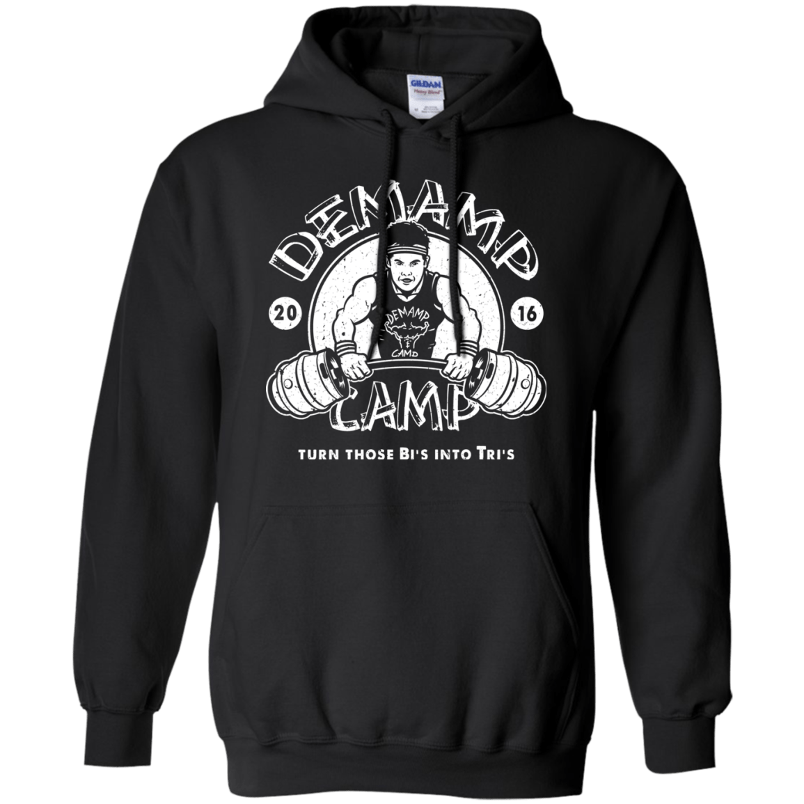 Sweatshirts Black / Small Demamp Camp Pullover Hoodie