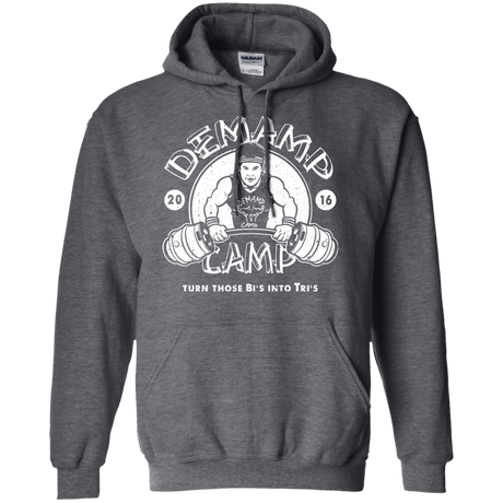 Sweatshirts Dark Heather / Small Demamp Camp Pullover Hoodie