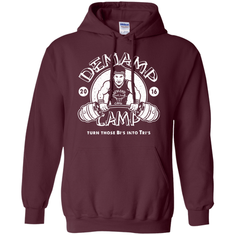 Sweatshirts Maroon / Small Demamp Camp Pullover Hoodie