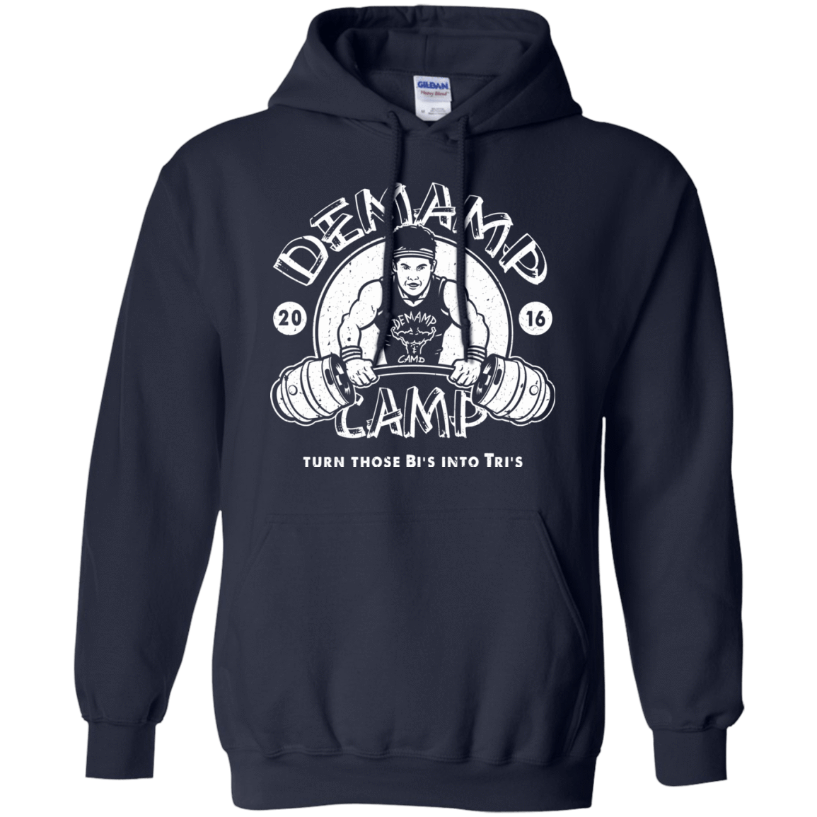 Sweatshirts Navy / Small Demamp Camp Pullover Hoodie
