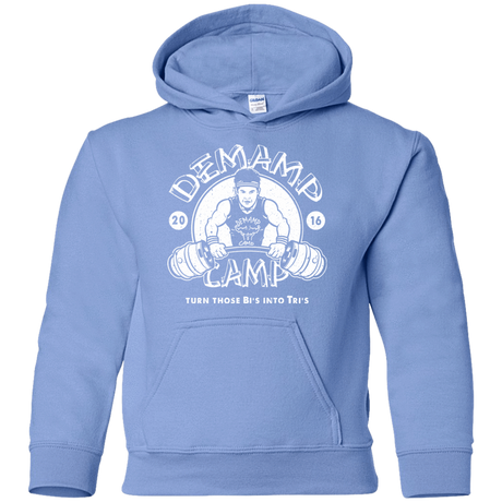 Sweatshirts Carolina Blue / YS Demamp Camp Youth Hoodie