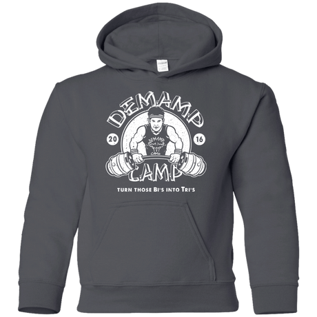 Sweatshirts Charcoal / YS Demamp Camp Youth Hoodie