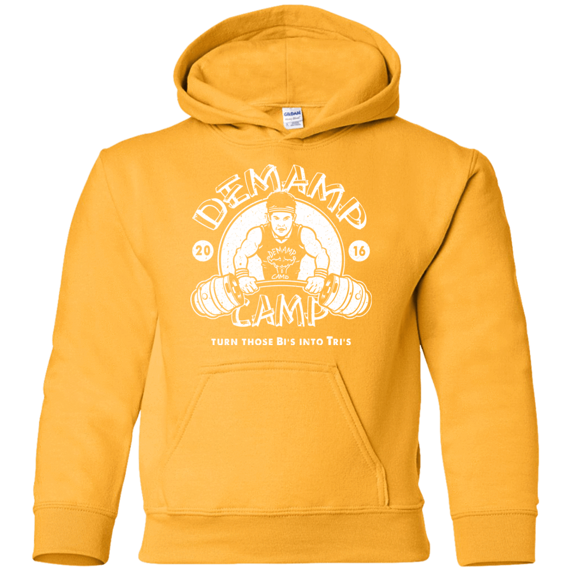 Sweatshirts Gold / YS Demamp Camp Youth Hoodie