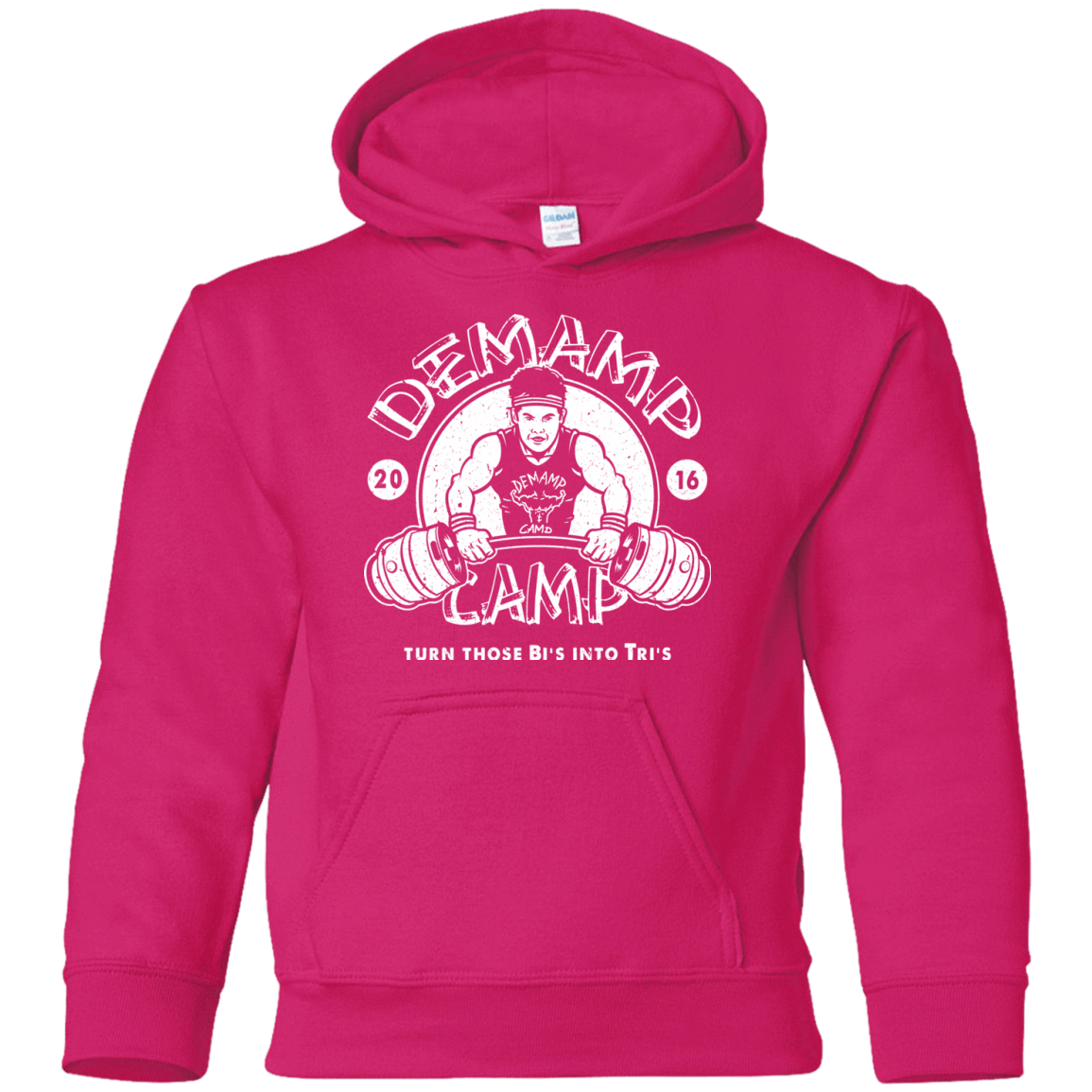 Sweatshirts Heliconia / YS Demamp Camp Youth Hoodie