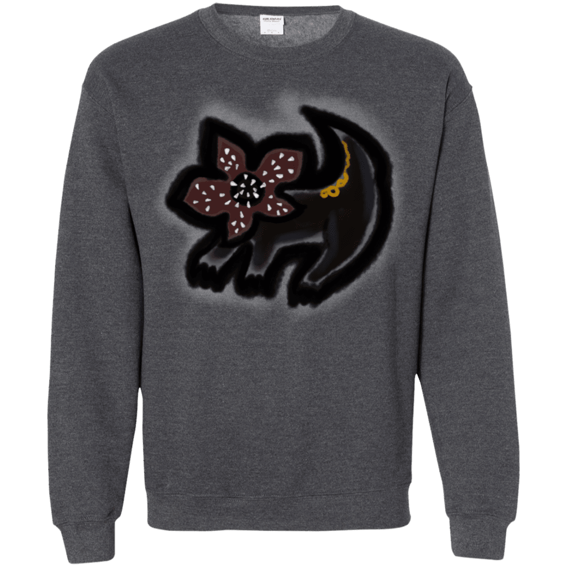 Sweatshirts Dark Heather / S Demodog Rupestre Crewneck Sweatshirt