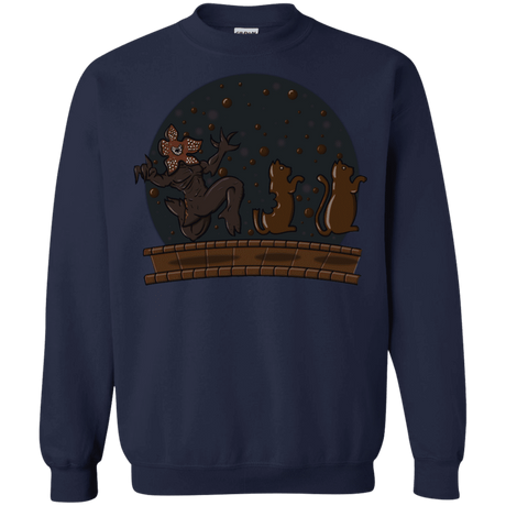 Sweatshirts Navy / S Demogorgon Chocolata Crewneck Sweatshirt