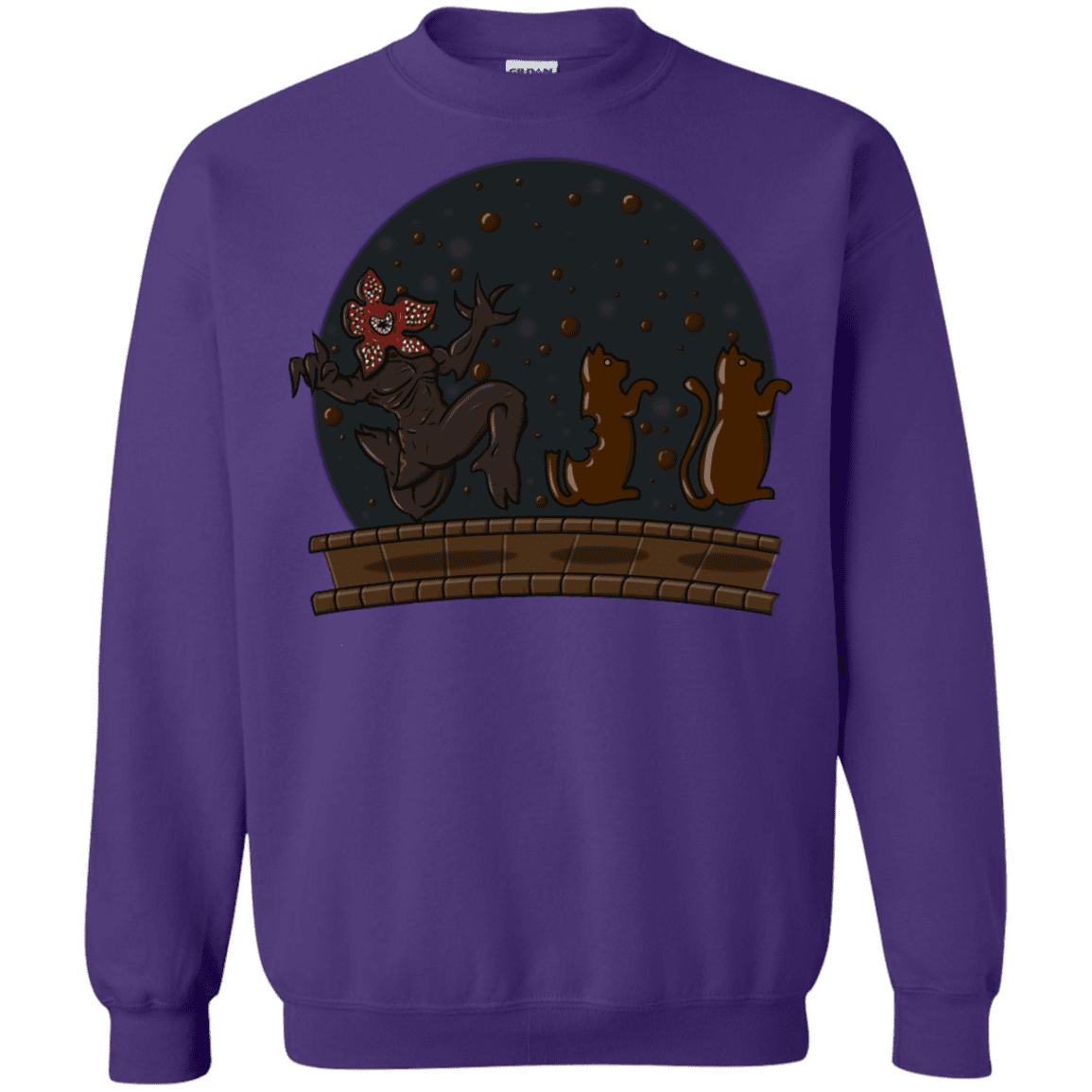 Sweatshirts Purple / S Demogorgon Chocolata Crewneck Sweatshirt