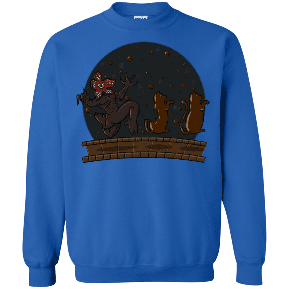 Sweatshirts Royal / S Demogorgon Chocolata Crewneck Sweatshirt