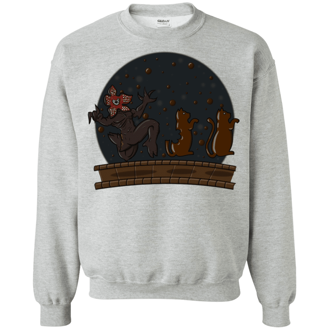 Sweatshirts Sport Grey / S Demogorgon Chocolata Crewneck Sweatshirt