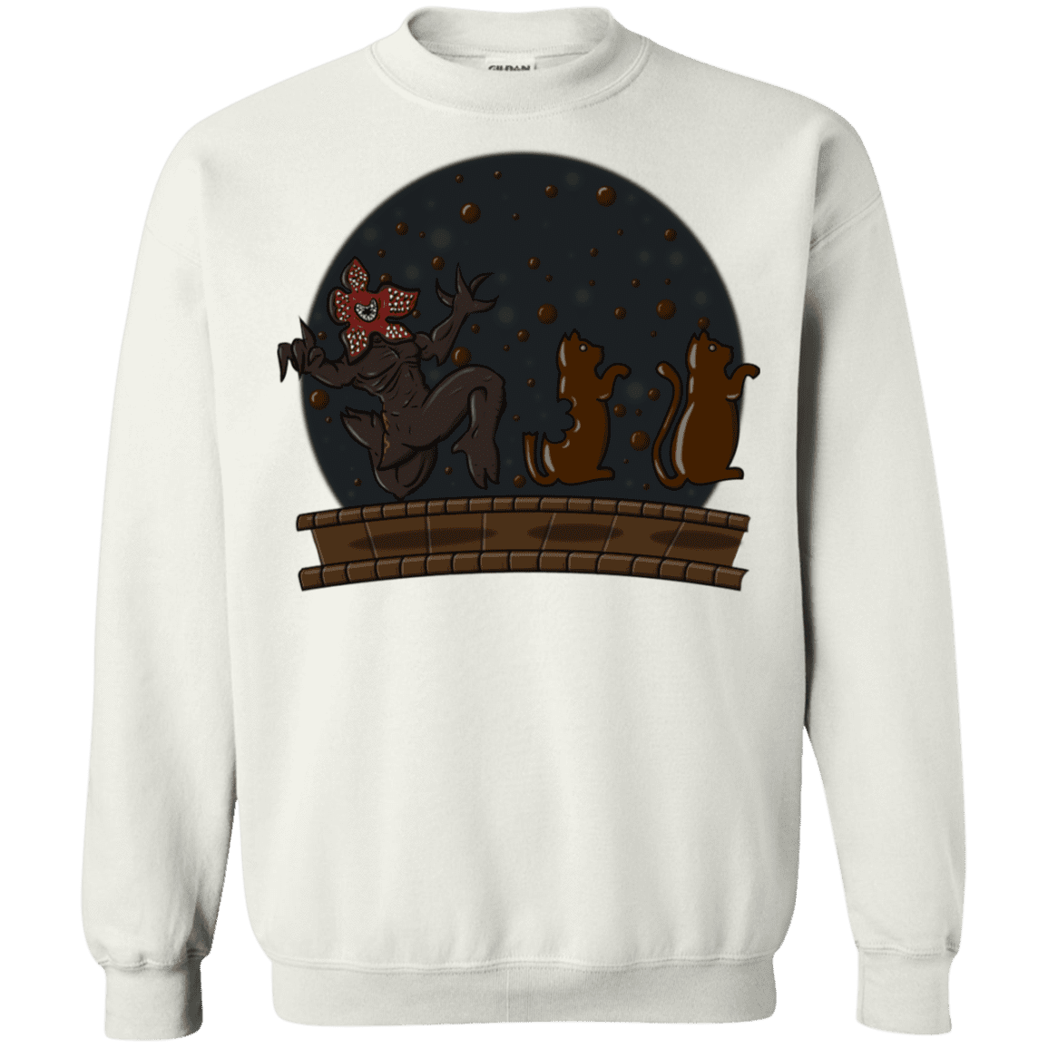 Sweatshirts White / S Demogorgon Chocolata Crewneck Sweatshirt