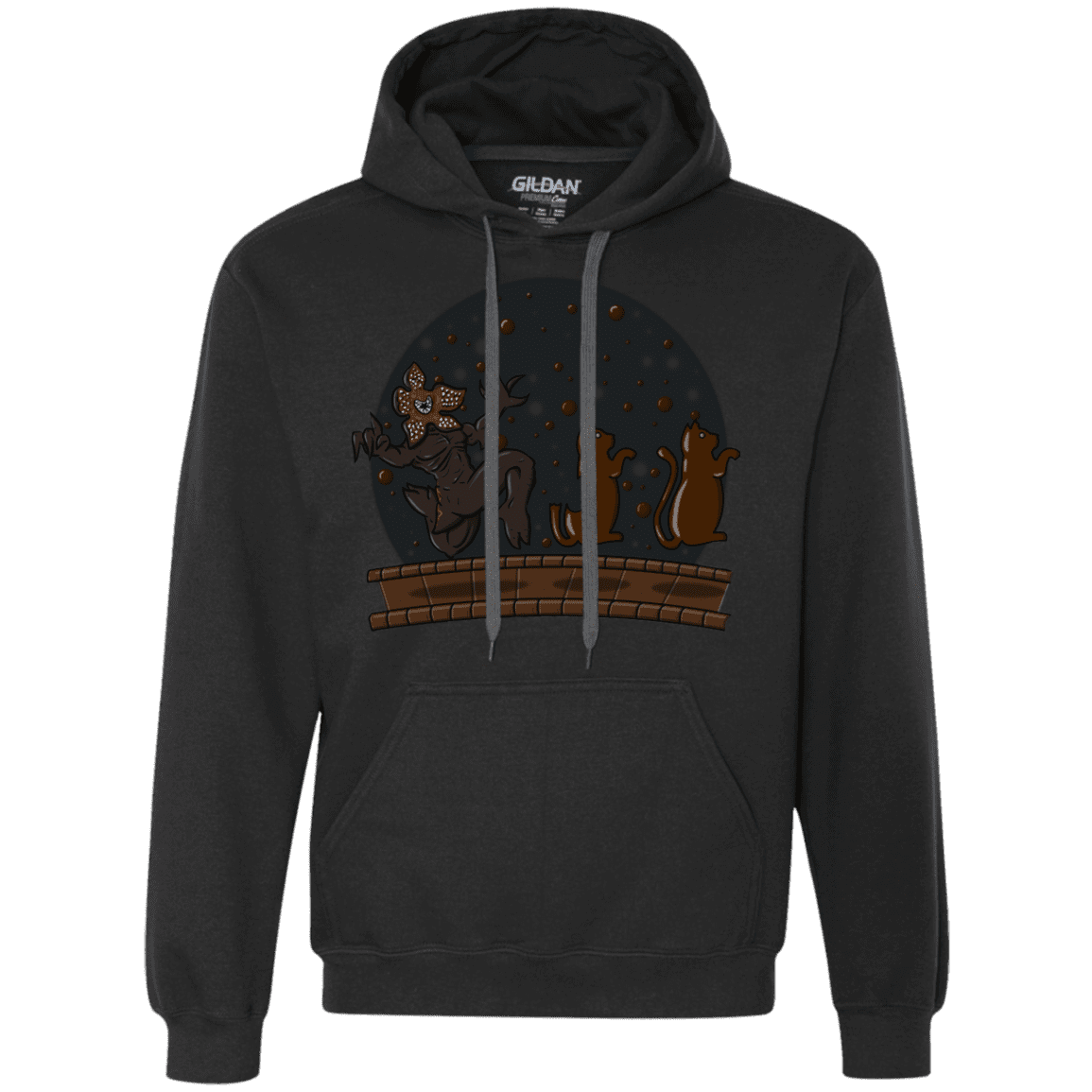 Sweatshirts Black / S Demogorgon Chocolata Premium Fleece Hoodie