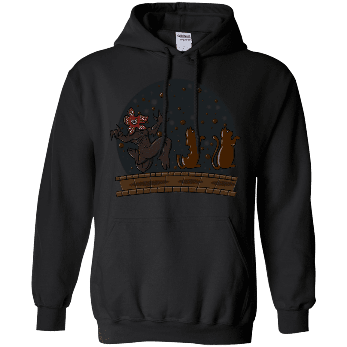 Sweatshirts Black / S Demogorgon Chocolata Pullover Hoodie