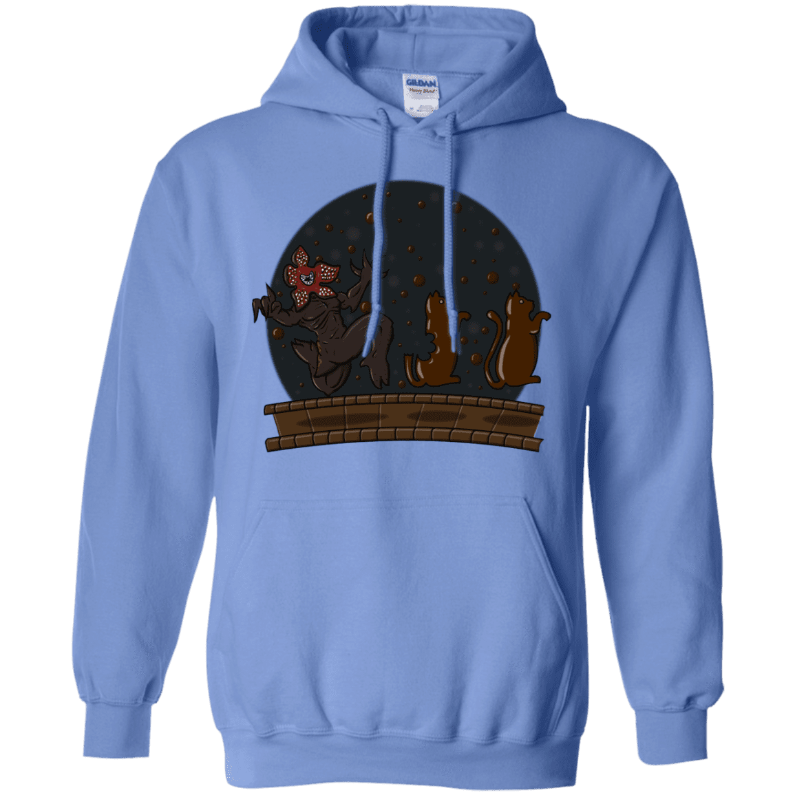 Sweatshirts Carolina Blue / S Demogorgon Chocolata Pullover Hoodie