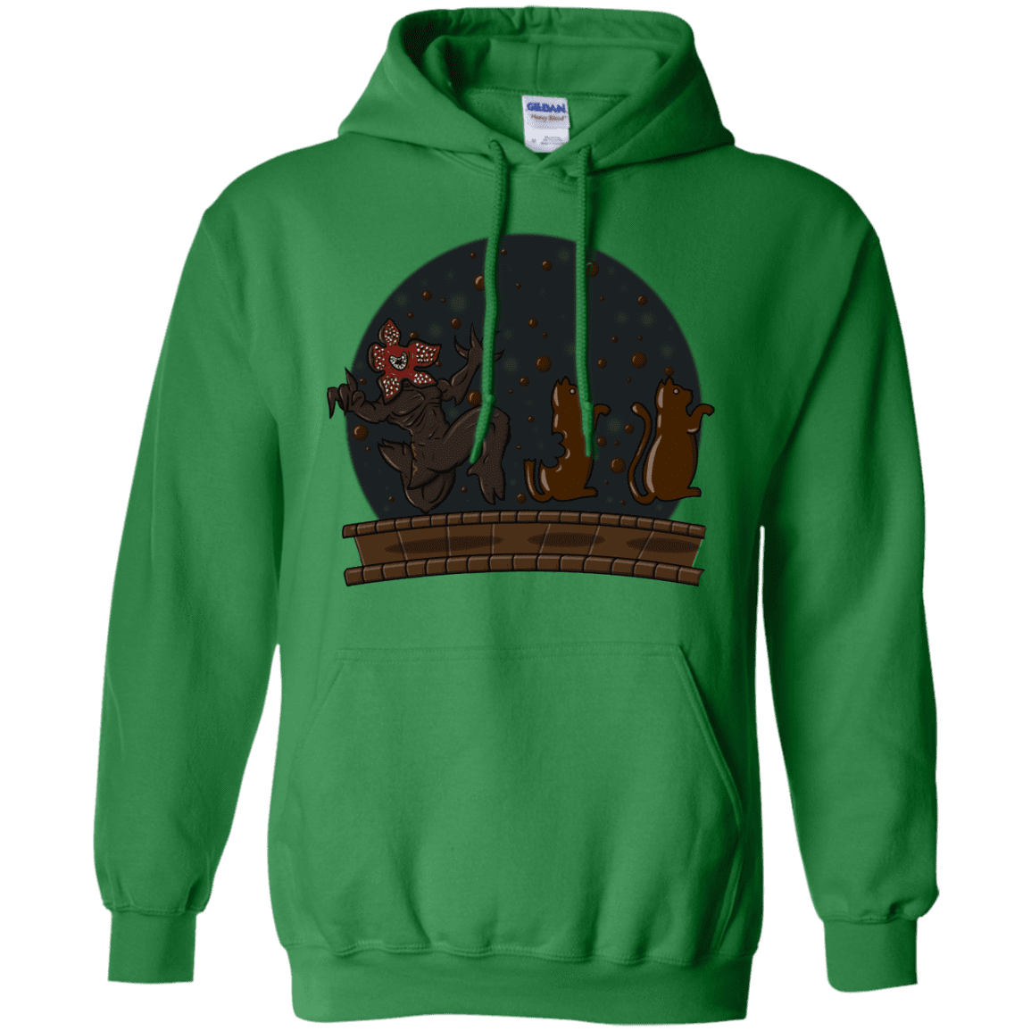 Sweatshirts Irish Green / S Demogorgon Chocolata Pullover Hoodie