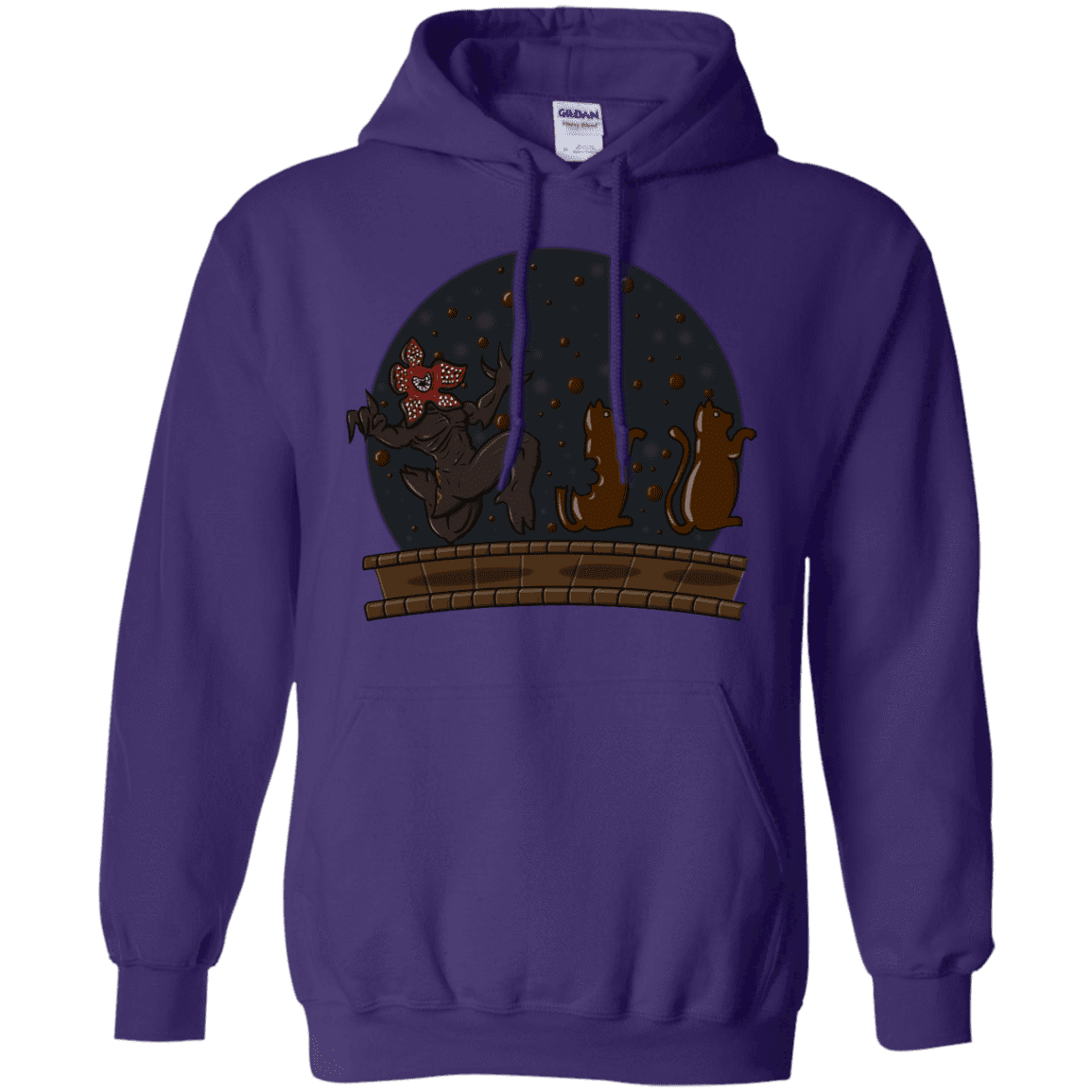 Sweatshirts Purple / S Demogorgon Chocolata Pullover Hoodie