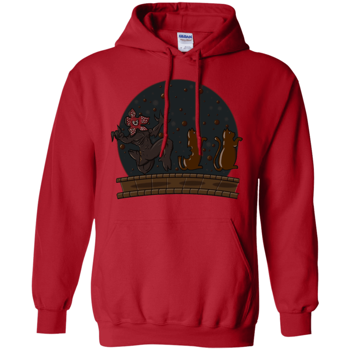 Sweatshirts Red / S Demogorgon Chocolata Pullover Hoodie