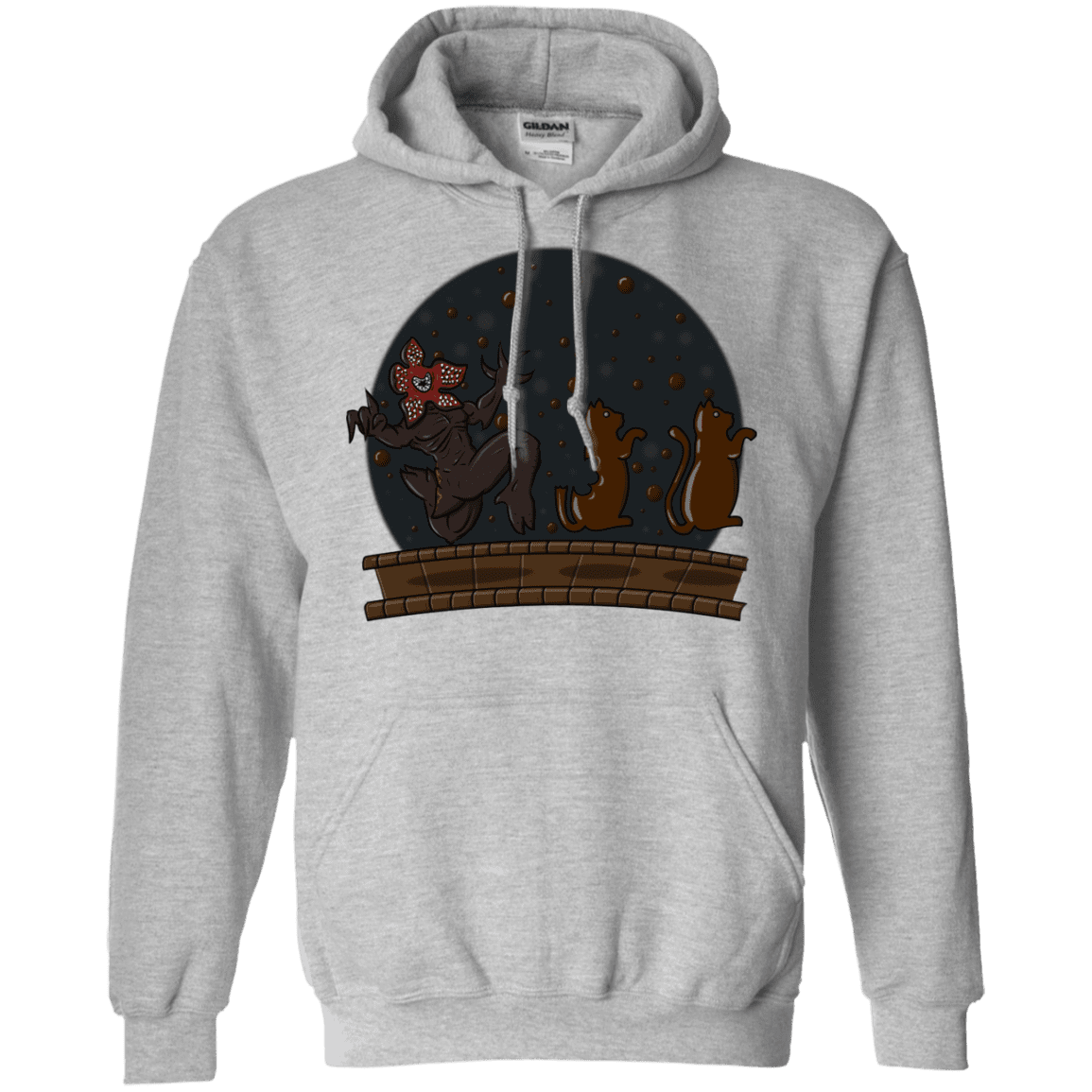 Sweatshirts Sport Grey / S Demogorgon Chocolata Pullover Hoodie