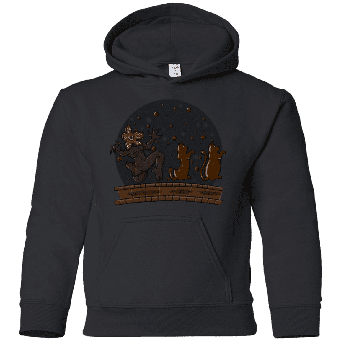 Sweatshirts Black / YS Demogorgon Chocolata Youth Hoodie