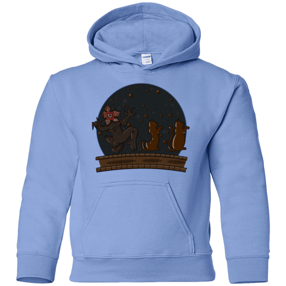 Sweatshirts Carolina Blue / YS Demogorgon Chocolata Youth Hoodie