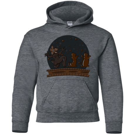 Sweatshirts Dark Heather / YS Demogorgon Chocolata Youth Hoodie