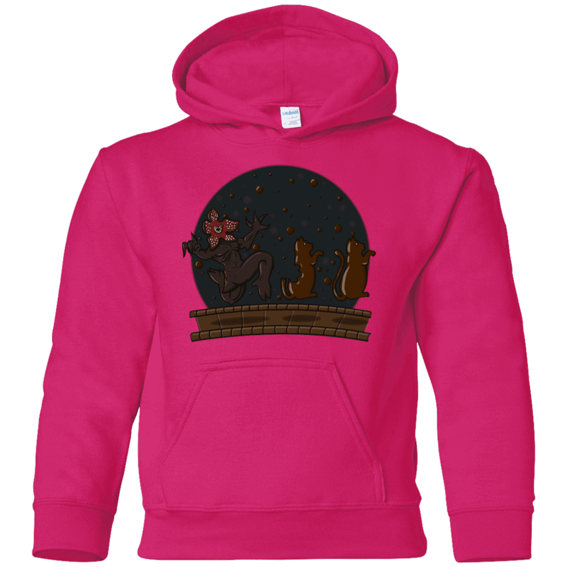 Sweatshirts Heliconia / YS Demogorgon Chocolata Youth Hoodie