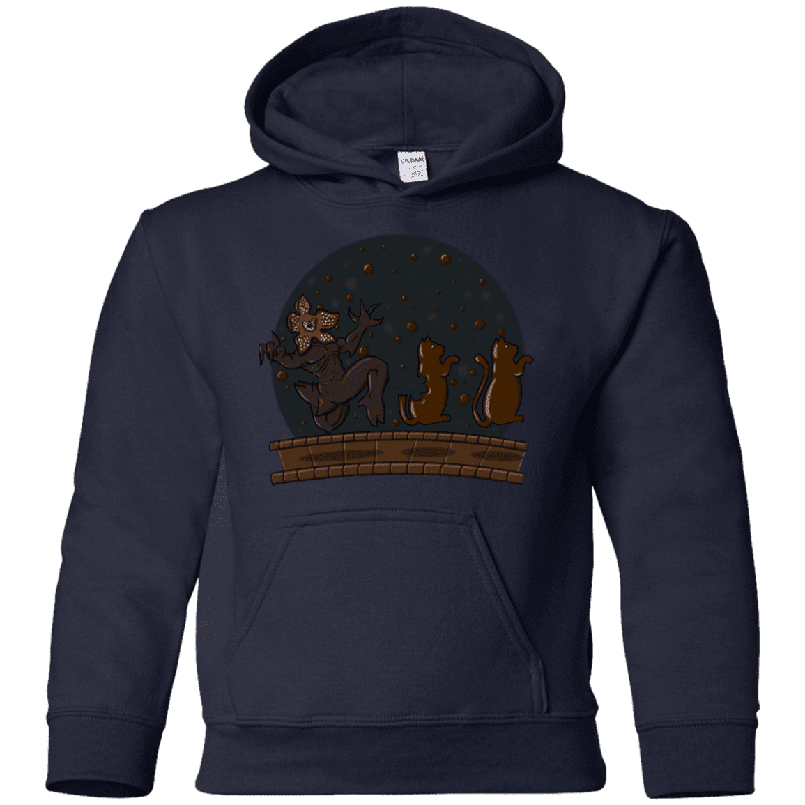 Sweatshirts Navy / YS Demogorgon Chocolata Youth Hoodie