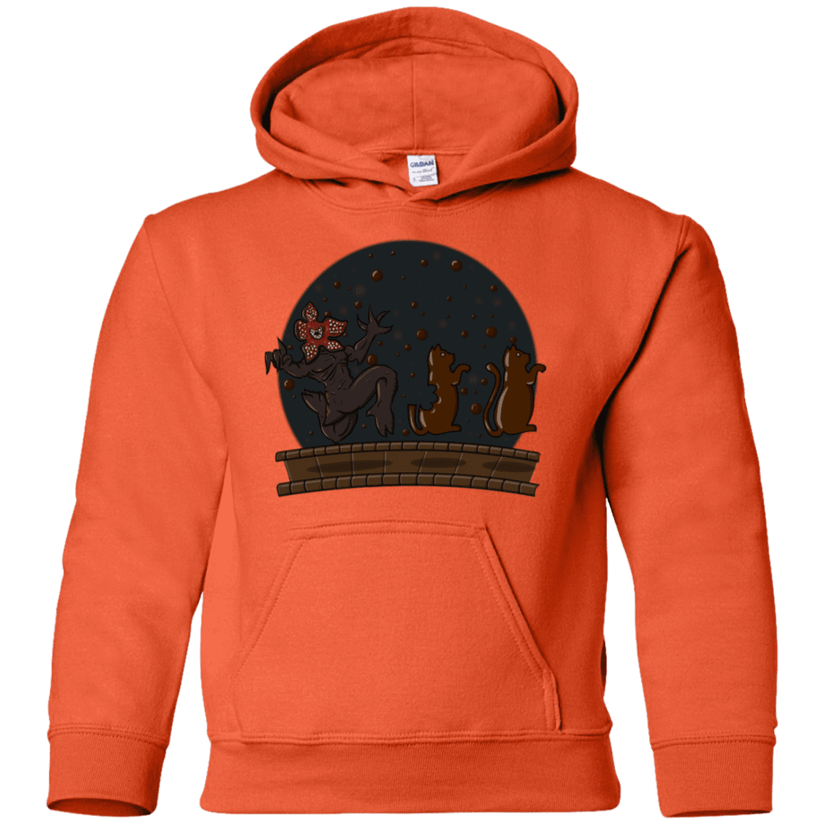 Sweatshirts Orange / YS Demogorgon Chocolata Youth Hoodie