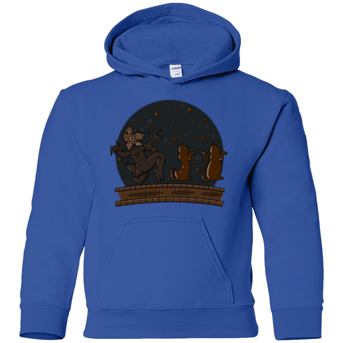 Sweatshirts Royal / YS Demogorgon Chocolata Youth Hoodie