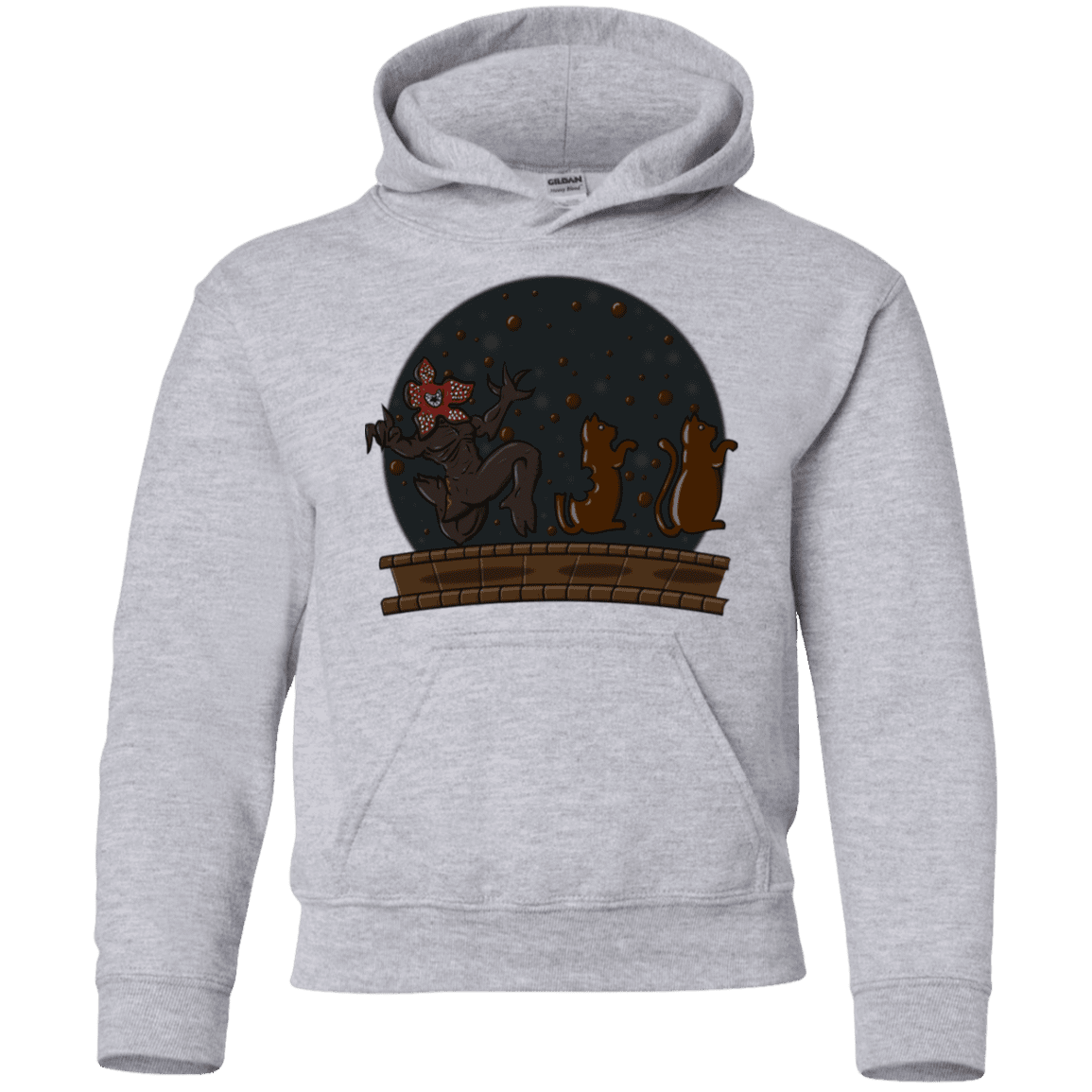 Sweatshirts Sport Grey / YS Demogorgon Chocolata Youth Hoodie