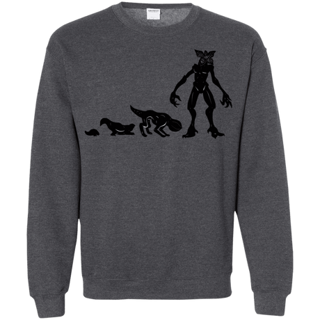 Sweatshirts Dark Heather / S Demogorgon Evolution Crewneck Sweatshirt