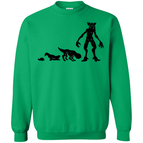 Sweatshirts Irish Green / S Demogorgon Evolution Crewneck Sweatshirt