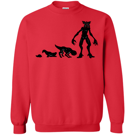 Sweatshirts Red / S Demogorgon Evolution Crewneck Sweatshirt