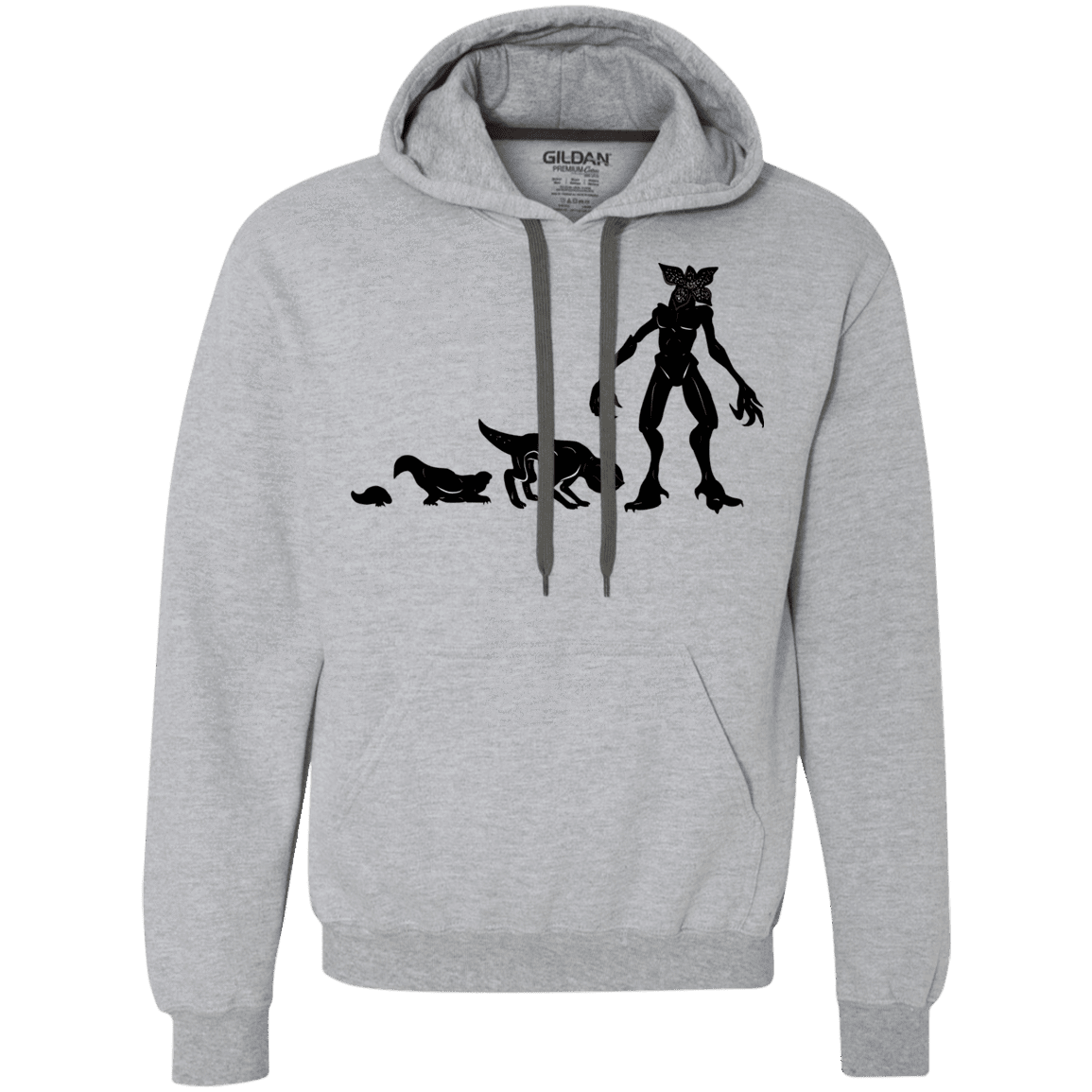 Sweatshirts Sport Grey / L Demogorgon Evolution Premium Fleece Hoodie