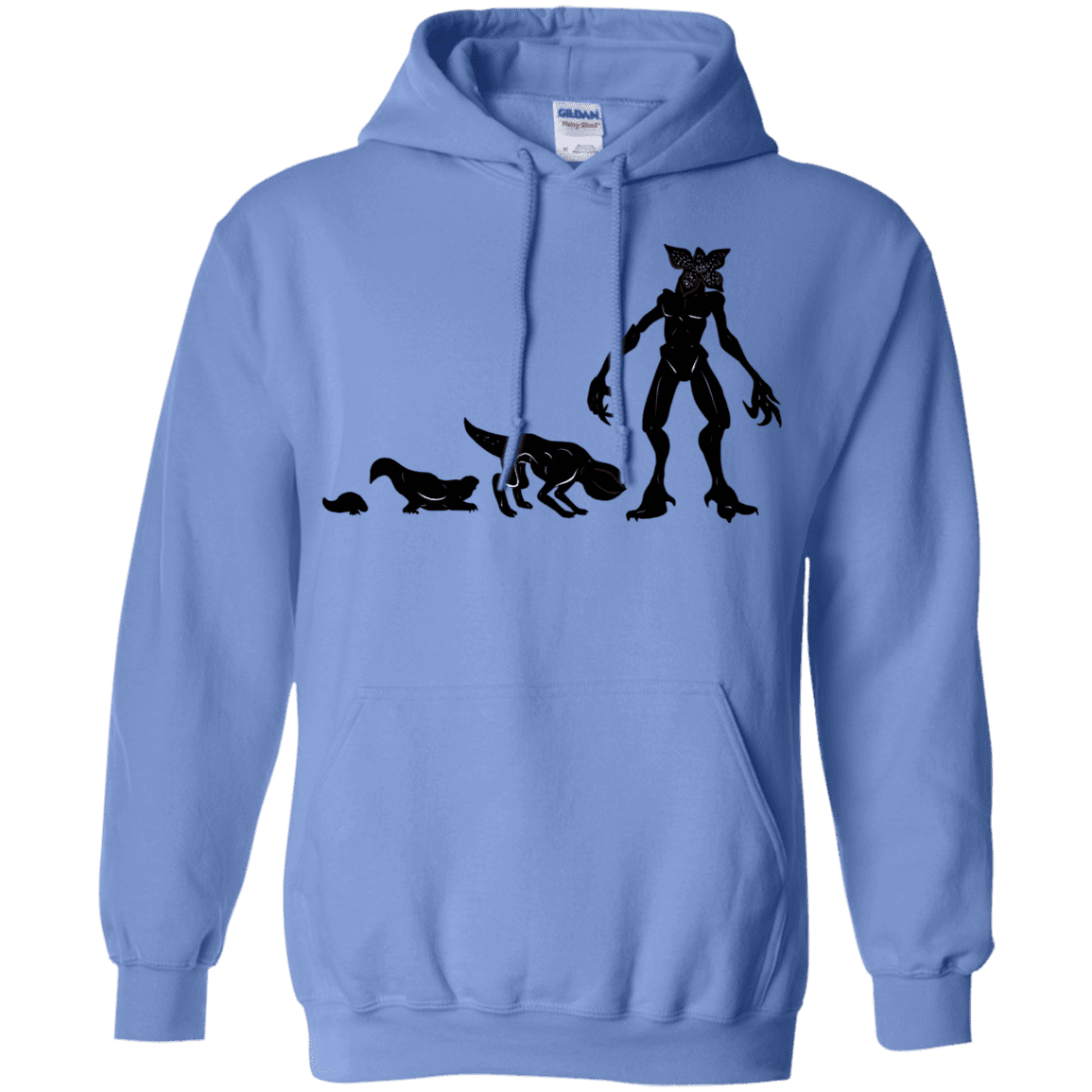 Sweatshirts Carolina Blue / S Demogorgon Evolution Pullover Hoodie