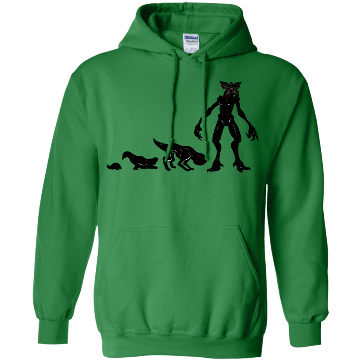 Sweatshirts Irish Green / S Demogorgon Evolution Pullover Hoodie