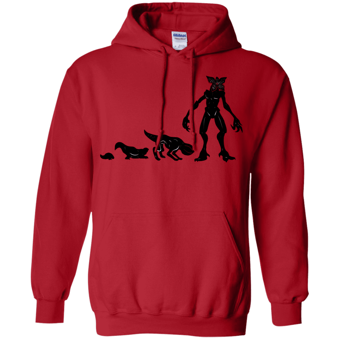 Sweatshirts Red / S Demogorgon Evolution Pullover Hoodie