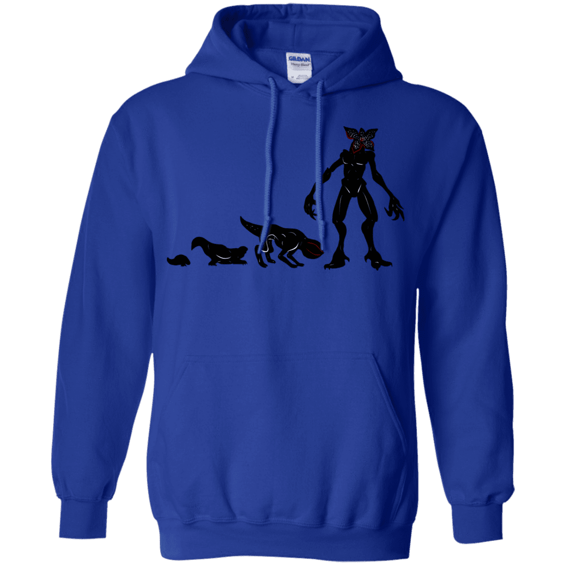 Sweatshirts Royal / S Demogorgon Evolution Pullover Hoodie