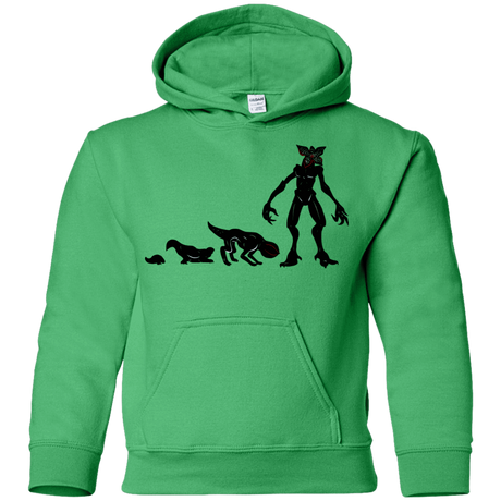 Sweatshirts Irish Green / YS Demogorgon Evolution Youth Hoodie