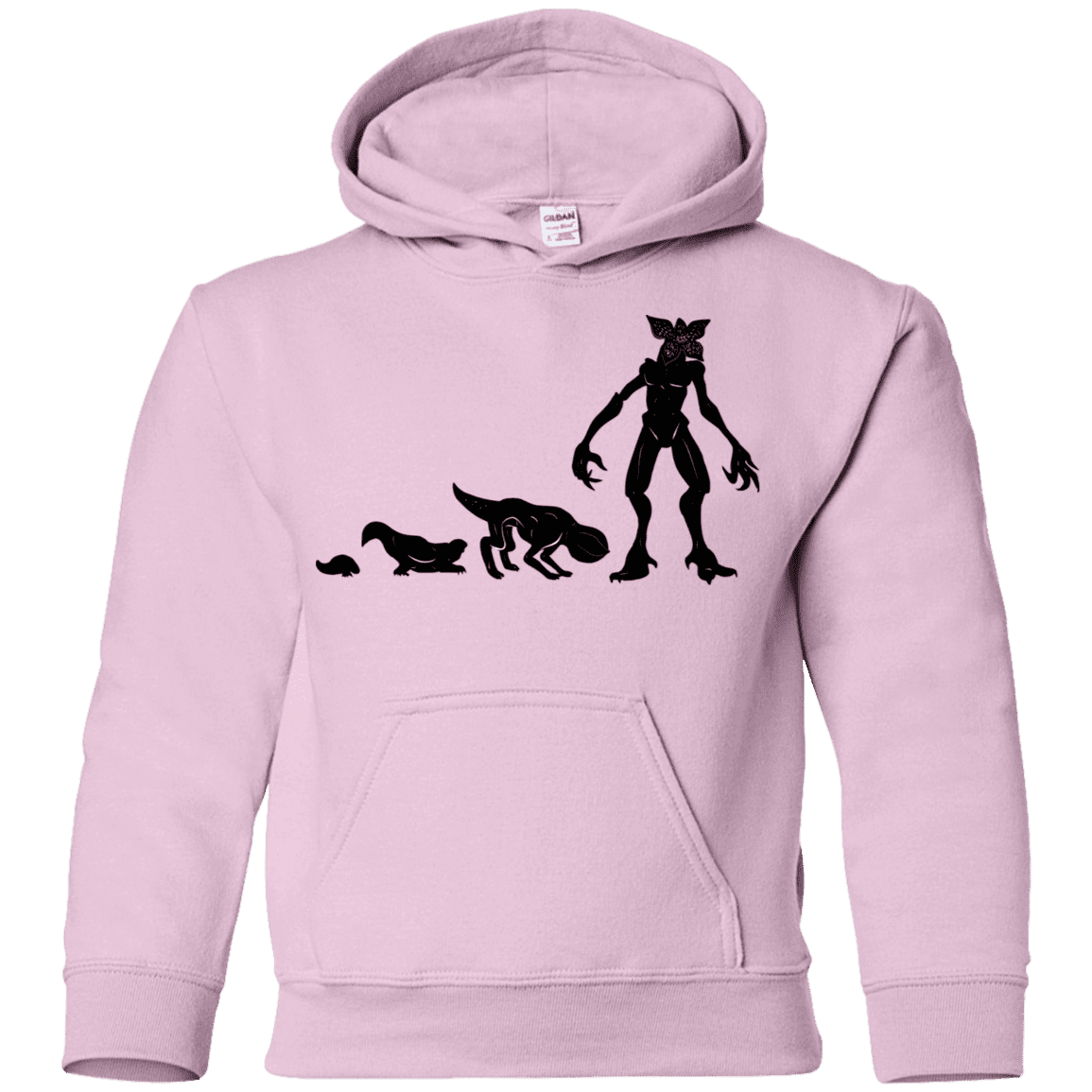 Sweatshirts Light Pink / YS Demogorgon Evolution Youth Hoodie