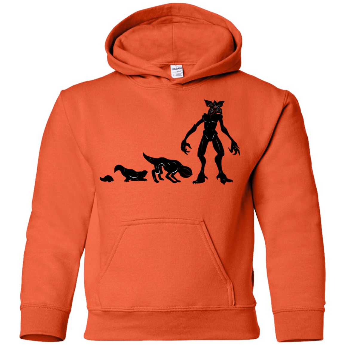 Sweatshirts Orange / YS Demogorgon Evolution Youth Hoodie