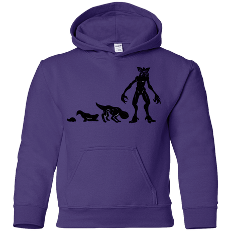 Sweatshirts Purple / YS Demogorgon Evolution Youth Hoodie