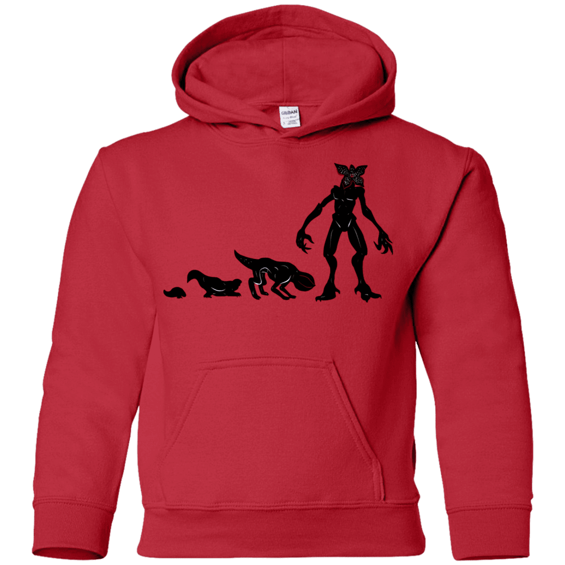 Sweatshirts Red / YS Demogorgon Evolution Youth Hoodie
